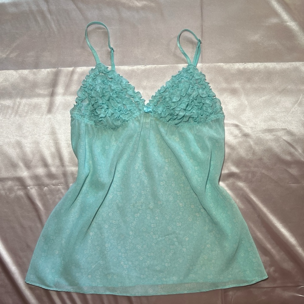 Cinemaetoile baby blue mini slip dress